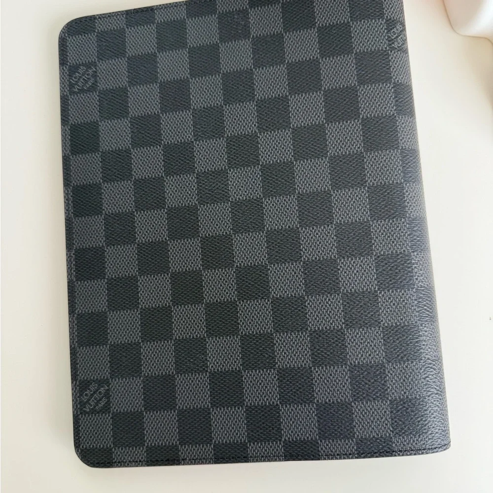 Louis Vuitton Desk Agenda Graphite